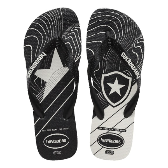 Chinelo Havaianas Botafogo Top Times - Masculino