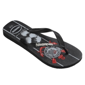 Chinelo Havaianas Corinthians Top Times - Masculino
