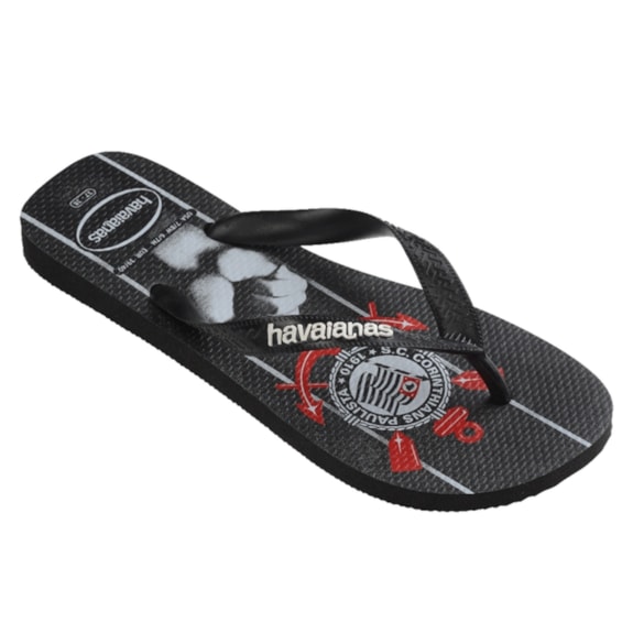 Chinelo Havaianas Corinthians Top Times - Masculino