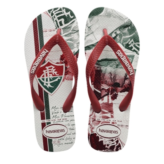 Chinelo Havaianas Fluminense Top Times - Masculino