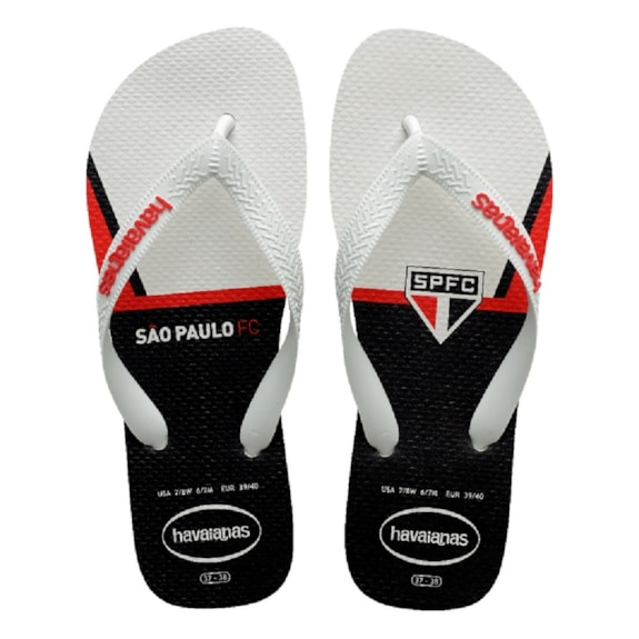 Chinelo Havaianas São Paulo Top Times - Masculino