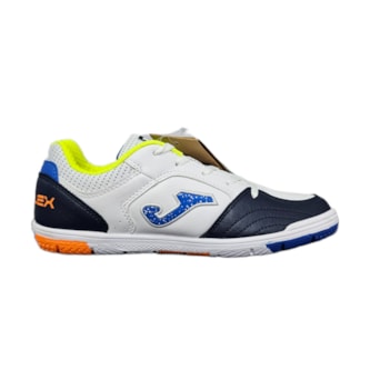 Chuteira Futsal Joma Top Flex Branco - Infantil