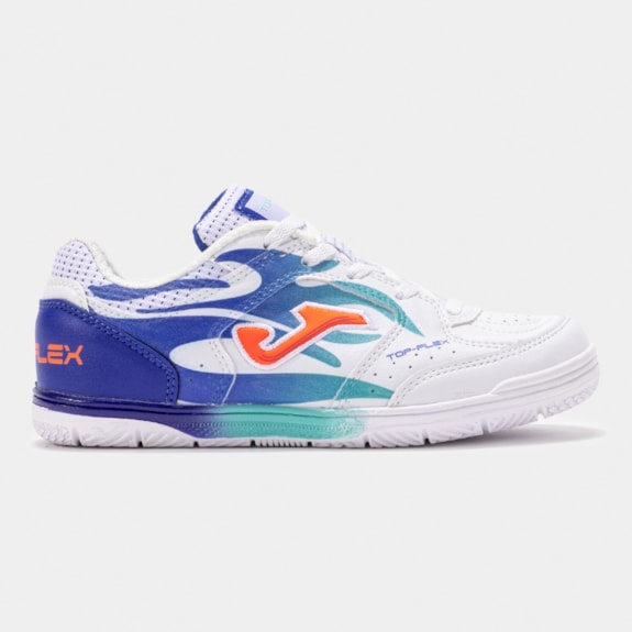 Chuteira Futsal Joma TopFlex Branco - Masculino