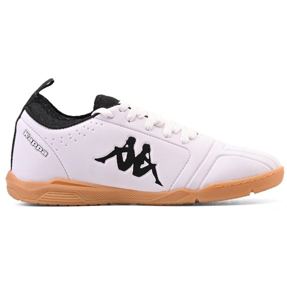 Chuteira Futsal Kappa Milan II Branco - Infantil