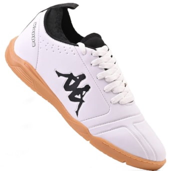 Chuteira Futsal Kappa Milan II Branco - Masculino