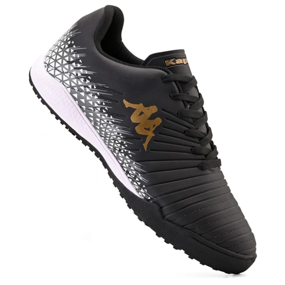 Chuteira Society Kappa Ultra Black - Masculino