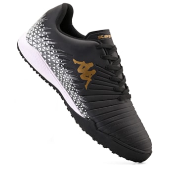 Chuteira Society Kappa Ultra Black - Masculino