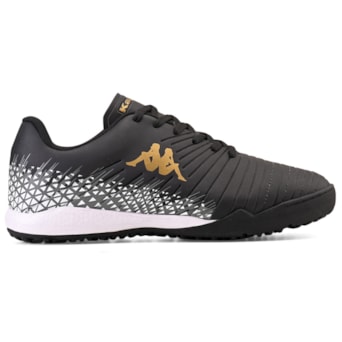 Chuteira Society Kappa Ultra Black - Masculino