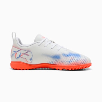 Chuteira Society Puma Future 8 Play Branca - Infantil