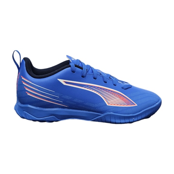 Chuteira Society Puma Ultra 6 Play Azul - Infantil