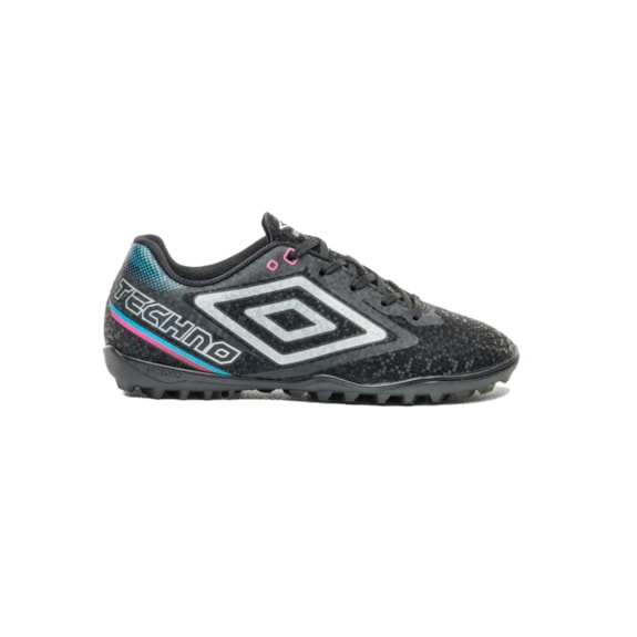 Chuteira Society Umbro Techno II Jr. Preto - Infantil