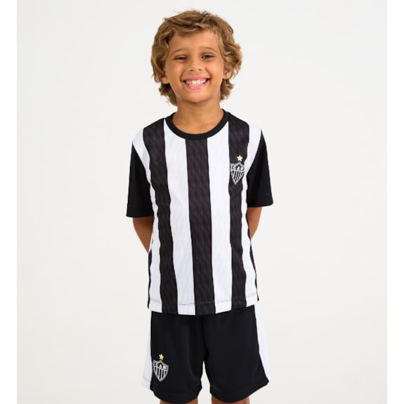 Conjunto Atlético Mineiro Mini Craque Galo - Infantil