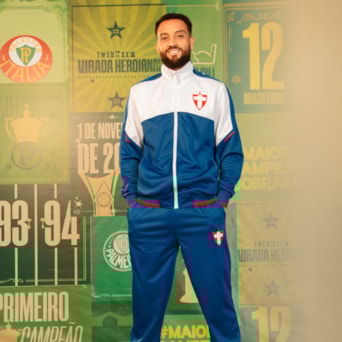 Conjunto Palmeiras Agasalho Savoia - Jaqueta + Calça - Masculino