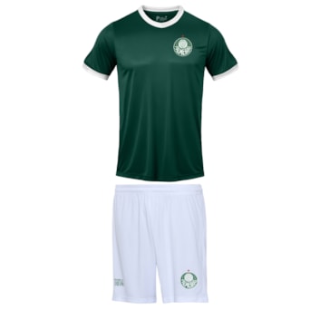 Conjunto Palmeiras Alviverde 1914 II - Camisa + Bermuda Betel - Infantil