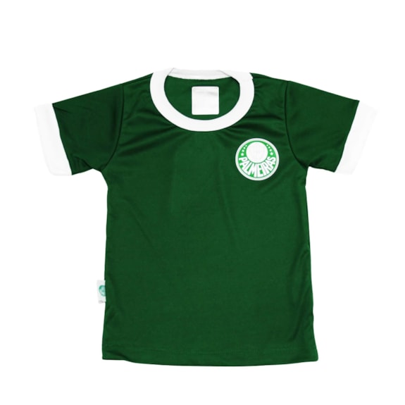 Conjunto Palmeiras Artilheiro - Camisa + Shorts + Meião - Infantil