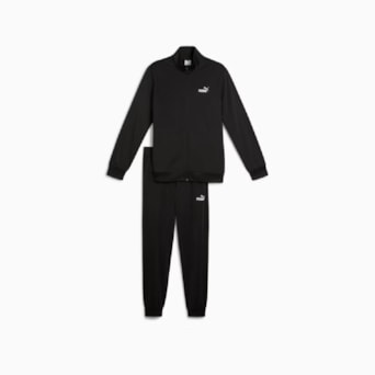 Conjunto Puma Agasalho Essentials Poly Suit Preto - Masculino