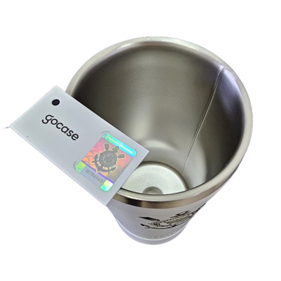 Copo Térmico Corinthians Escudos Gocase Vibe 470ml Oficial