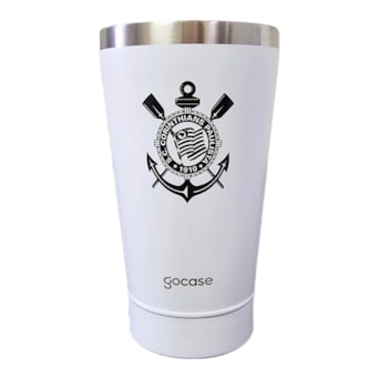 Copo Térmico Corinthians Escudos Gocase Vibe 470ml Oficial