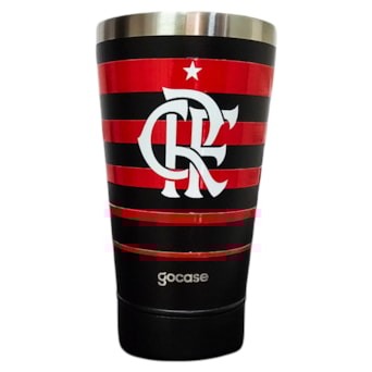 Copo Térmico Flamengo Gocase 470ml Rubro-Negro Oficial