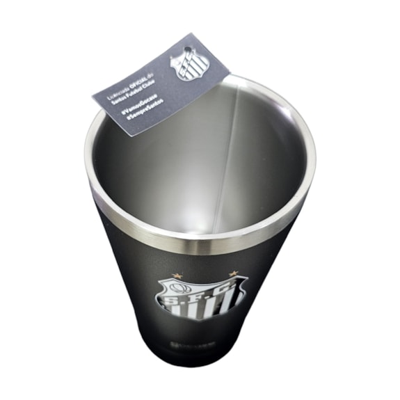 Copo Térmico Santos Gocase Escudo Vibe 470ml Oficial