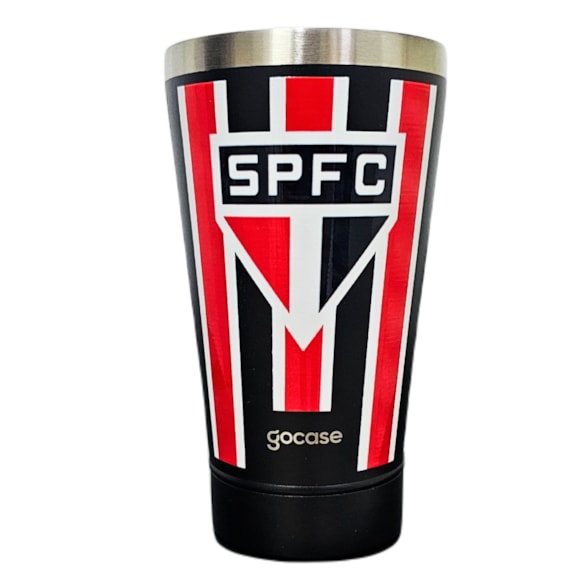 Copo Térmico São Paulo Gocase 470ml Tricolor Oficial