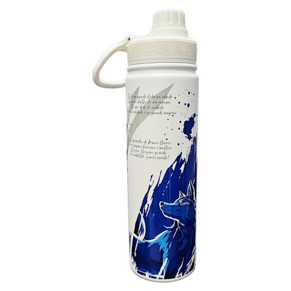 Garrafa Térmica Fresh Cruzeiro 650ml Raposa Gocase Oficial