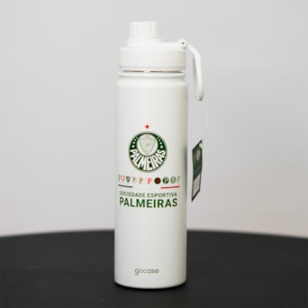 Garrafa Térmica Fresh Palmeiras Escudos 650ml Gocase Oficial