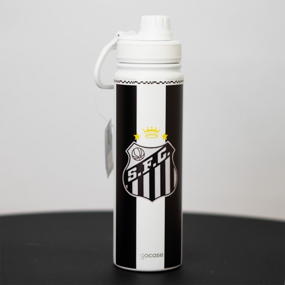 Garrafa Térmica Fresh Santos Branco 650ml Gocase Oficial
