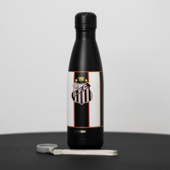 Garrafa Térmica Santos Gocase Urban Preta 500ml Oficial