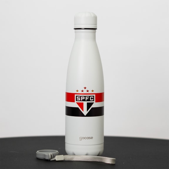 Garrafa Térmica São Paulo Gocase Urban Branca 500ml Oficial