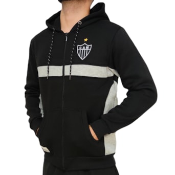 Jaqueta Atlético Mineiro Moletom Símbolo Lotus  - Masculino