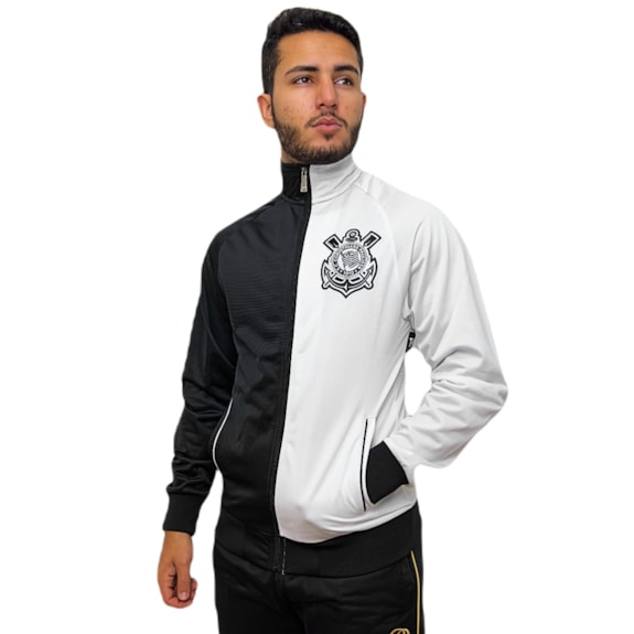 Jaqueta Corinthians Trilobal Duo - Masculino