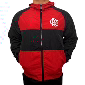 Jaqueta Flamengo Corta Vento Wind Rubro-Negro - Masculino