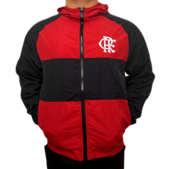 Jaqueta Flamengo Corta Vento Wind Rubro-Negro - Masculino