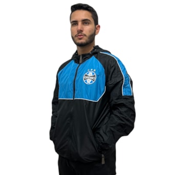 Jaqueta Grêmio Corta Vento Cutts Tricolor - Masculino