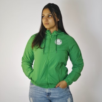 Jaqueta Palmeiras Corta Vento Fit - Feminino
