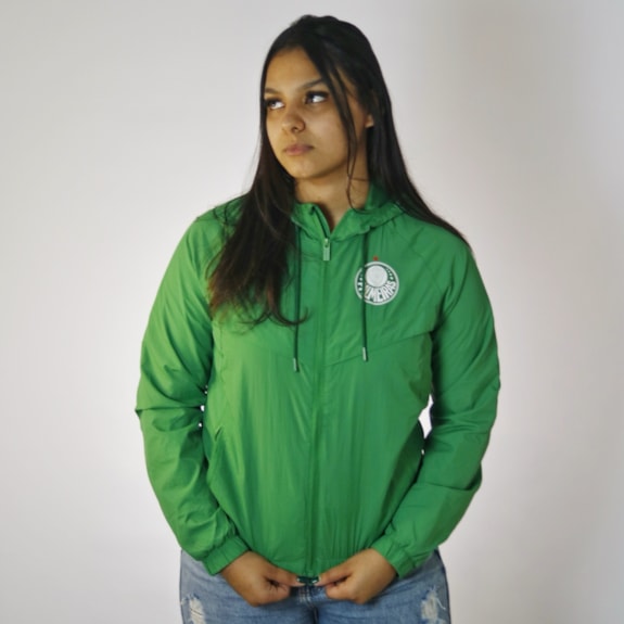 Jaqueta Palmeiras Corta Vento Fit - Feminino