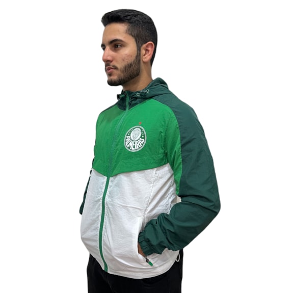 Jaqueta Palmeiras Corta Vento Sensation Verde Betel - Masculino