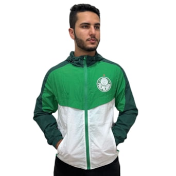 Jaqueta Palmeiras Corta Vento Sensation Verde Betel - Masculino