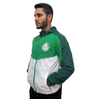 Jaqueta Palmeiras Corta Vento Sensation Verde Betel - Masculino