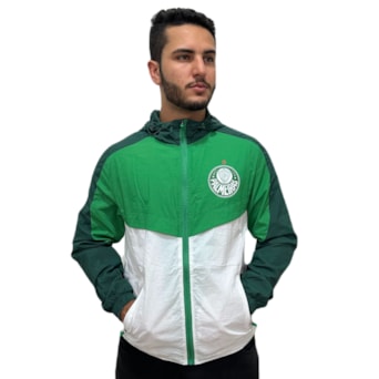 Jaqueta Palmeiras Corta Vento Sensation Verde Betel - Masculino