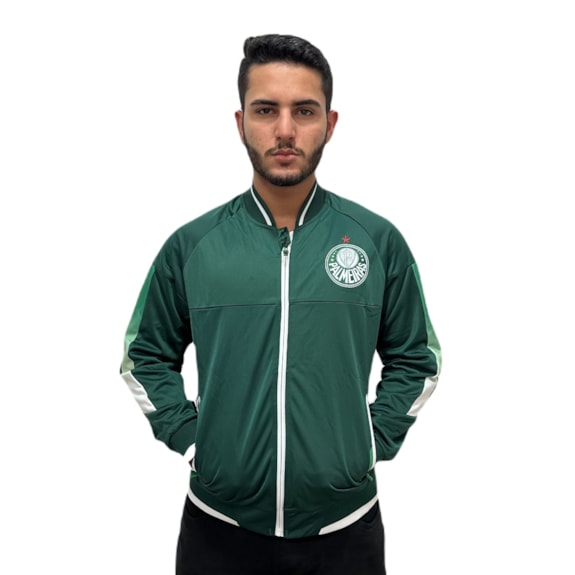 Jaqueta Palmeiras Impact Verde Betel - Masculino