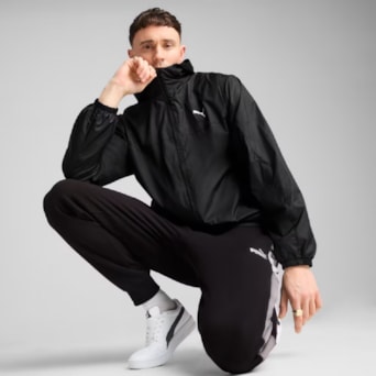 Jaqueta Puma Corta Vento Essentials Regular - Masculino