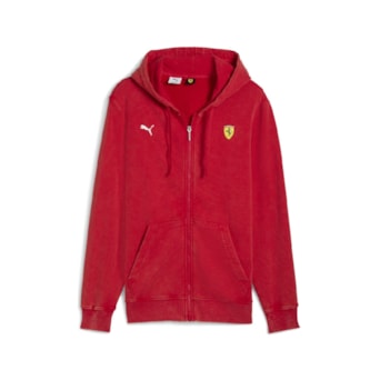 Jaqueta Puma Ferrari Vintage Hooded Vermelho - Masculino