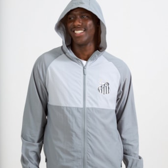 Jaqueta Santos Corta Vento Kodiak Cinza - Masculino