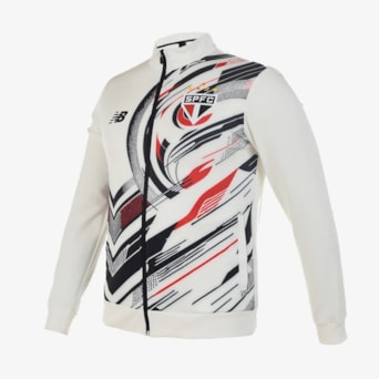 Jaqueta São Paulo New Balance 2025 Pré-Jogo - Masculino