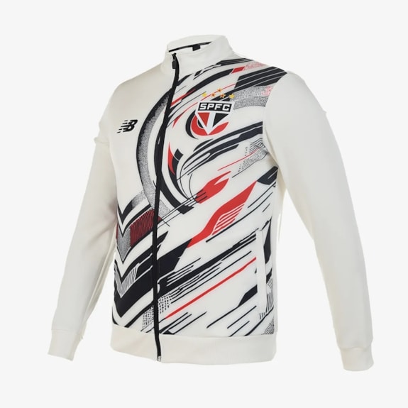 Jaqueta São Paulo New Balance 2025 Pré-Jogo - Masculino