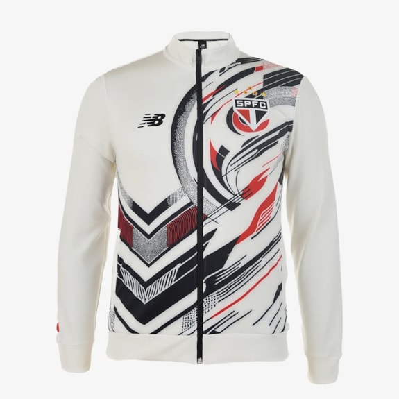 Jaqueta São Paulo New Balance 2025 Pré-Jogo - Masculino