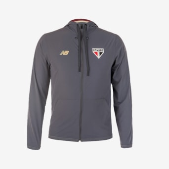 Jaqueta São Paulo New Balance 2025 Viagem Cinza - Masculino