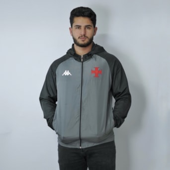 Jaqueta Vasco da Gama Corta Vento Kappa Atletas 2025 - Masculino